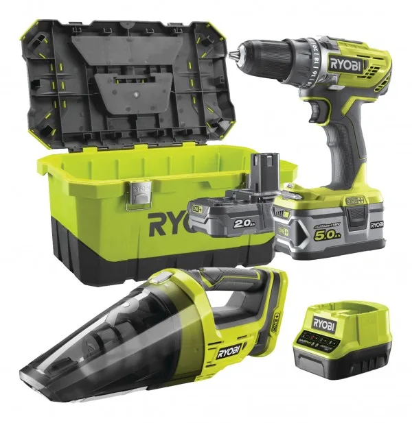 Ryobi set alata R18DD3-252VT