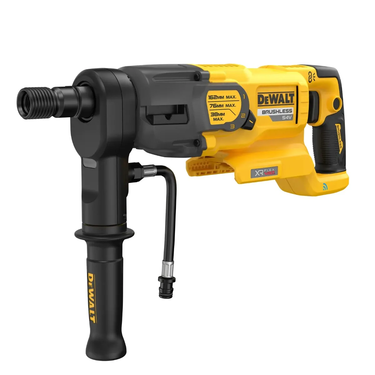 DeWalt aku dijamantna bušilica DCD150NK FLEXVOLT 54 V — prihvat 1 1/4" UNC, bez baterije