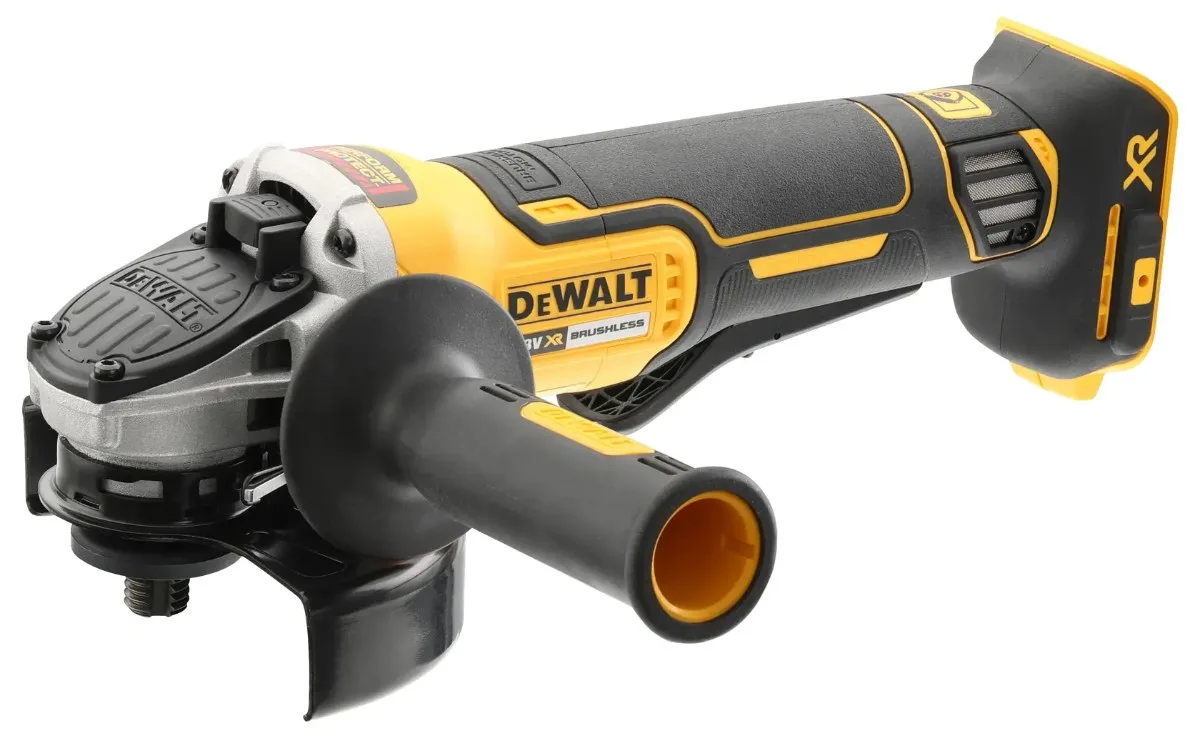 DeWalt aku kutna brusilica DCG413N 18 V XR — 115 mm, lopatasti prekidač, bez baterije