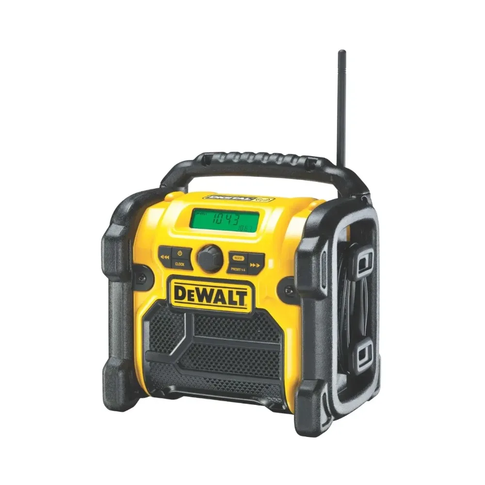 DeWalt radio DCR020 18 V XR — FM, AUX, USB, bez baterije