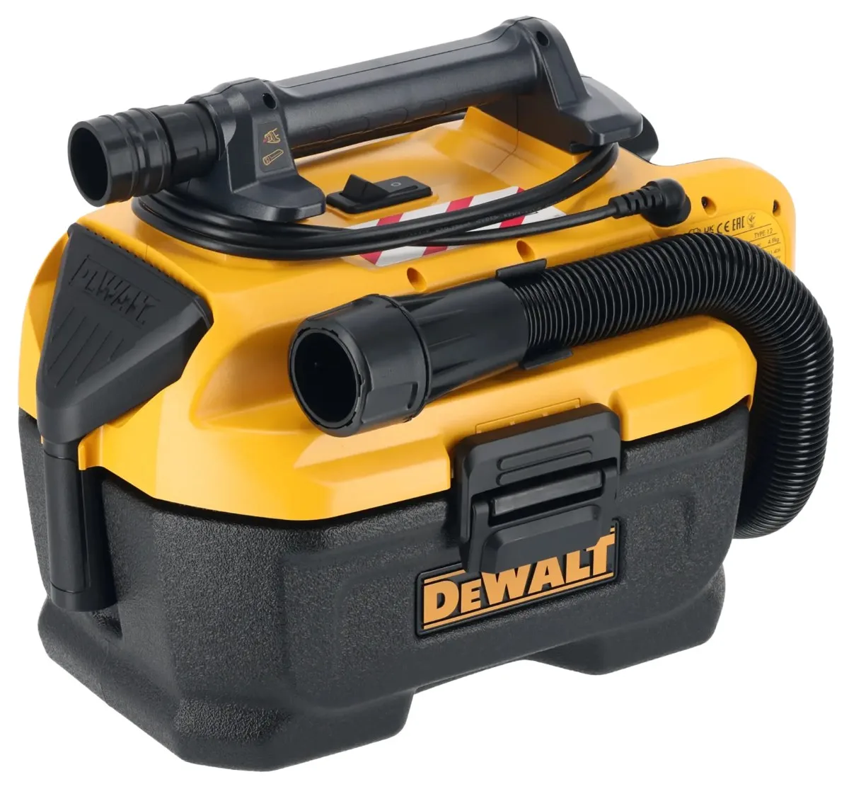 DeWalt aku usisavač DCV584L 18 V XR / 230 V — klasa L, 7,5 l, mokro i suho, bez baterije