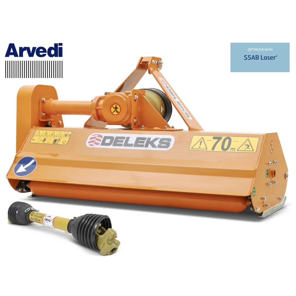 Malčer za traktor DELEKS LINCE165 – 165 cm