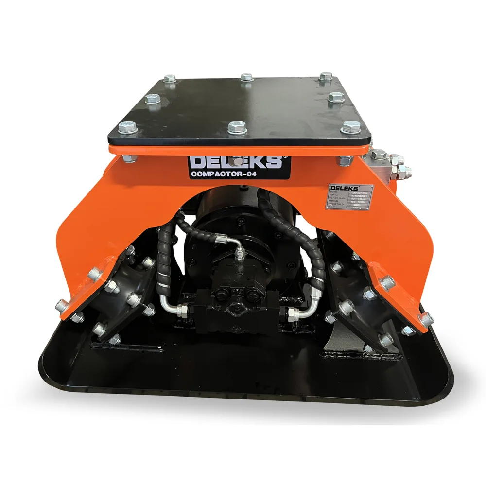 Hidraulična vibracijska ploča za mini bager DELEKS COMPACTOR04