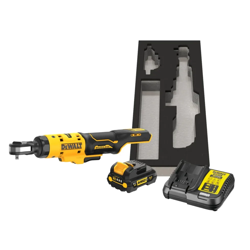 DeWalt aku račna DCF504L1G 12 V XR — 1/4", 1 × 3,0 Ah