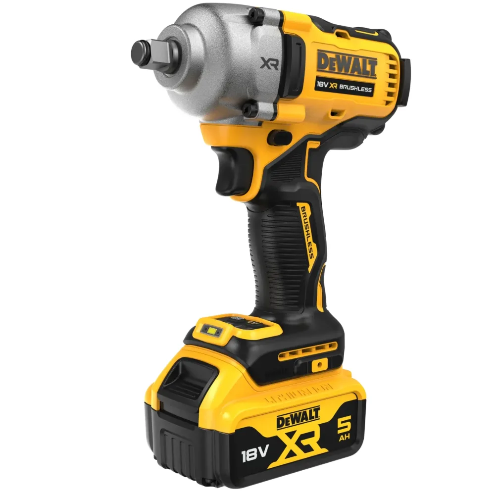 DeWalt aku udarni ključ DCF891P2T 18 V XR — 1/2", 812 Nm, 2 × 5,0 Ah, TSTAK