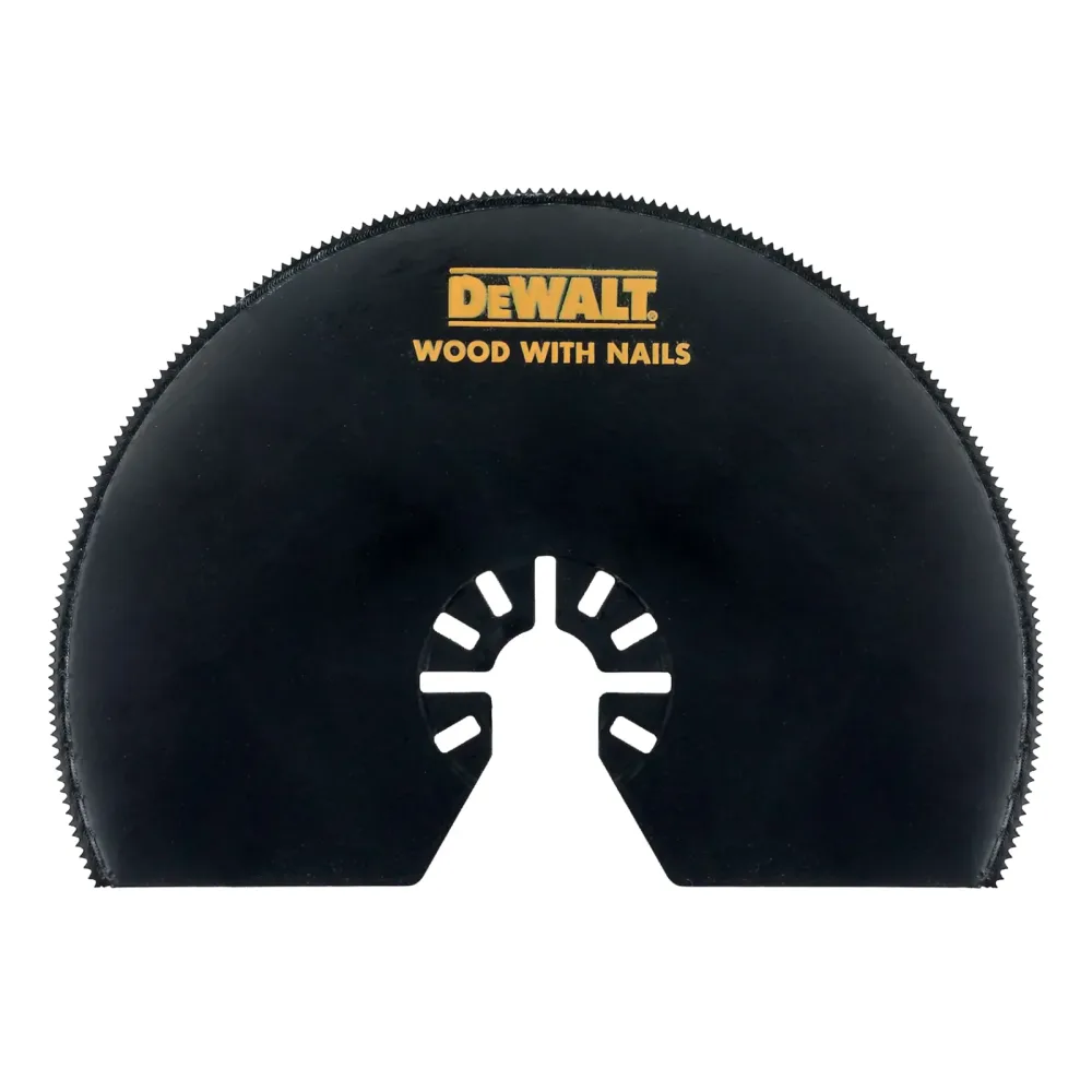 DeWalt polukružni list za drvo DT20708 za višenamjenski alat — 100 mm