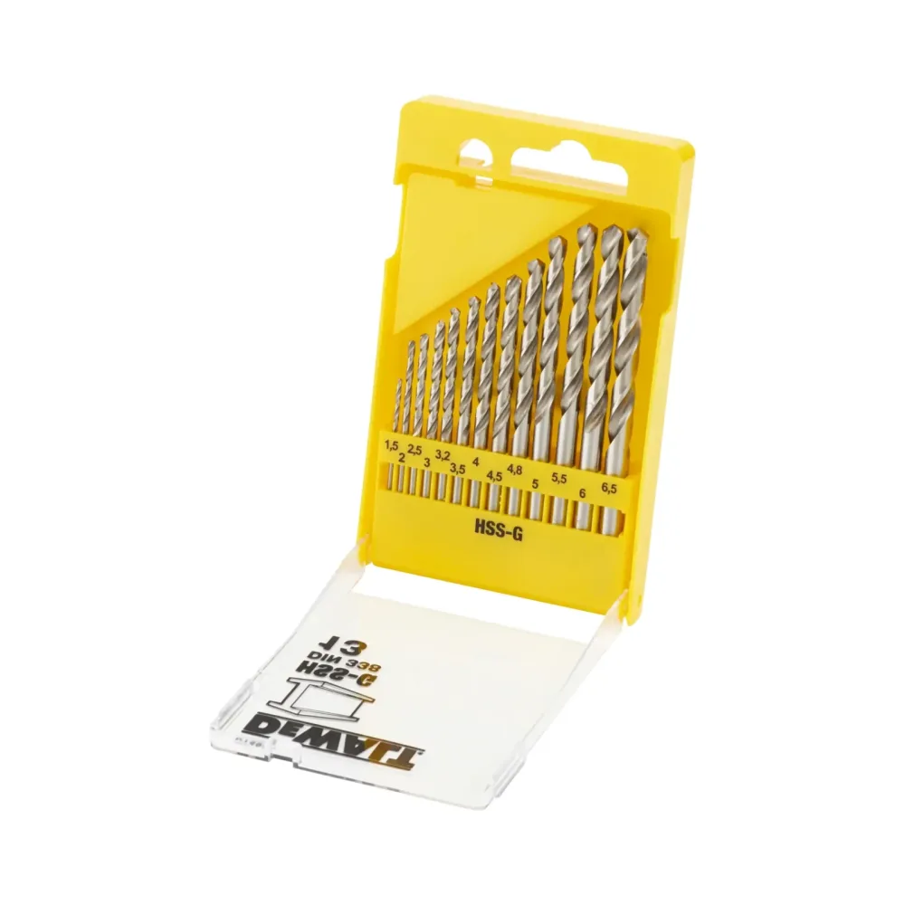 DeWalt set svrdala za metal DT5922 HSS-G — 13 kom, 1,5–6,5 mm