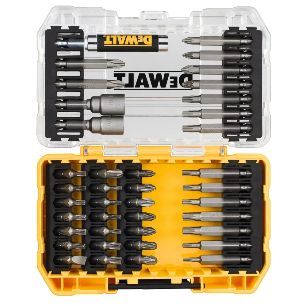 DeWalt set bitova kratkih i dugih u kutiji ToughCase DT70705 — 40 kom