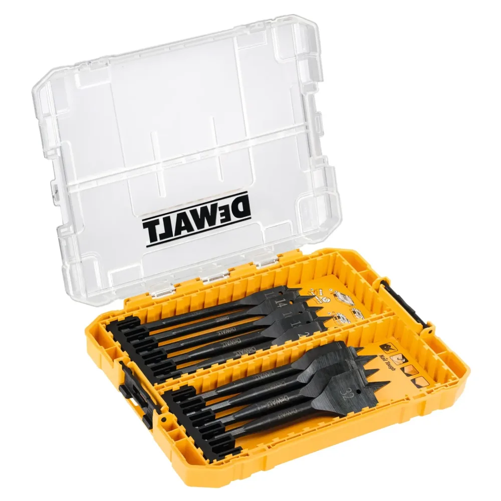 DeWalt set plosnatih svrdala DT70751 EXTREME IMPACT READY — 9 kom, 12–32 mm