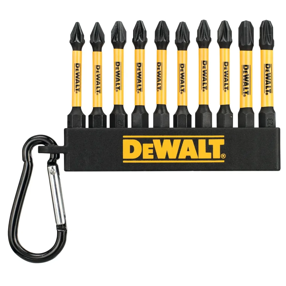DeWalt set udarnih bitova Pozidriv DT7276 FlexTorq na privjesku — 57 mm, 10 kom