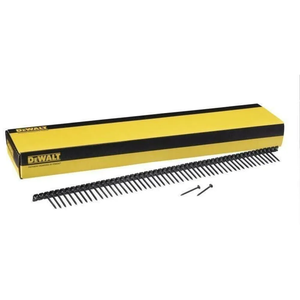 DeWalt vijci za gips-karton DWF4100250 na traci — 3,5 × 25 mm, grubi navoj, 1000 kom