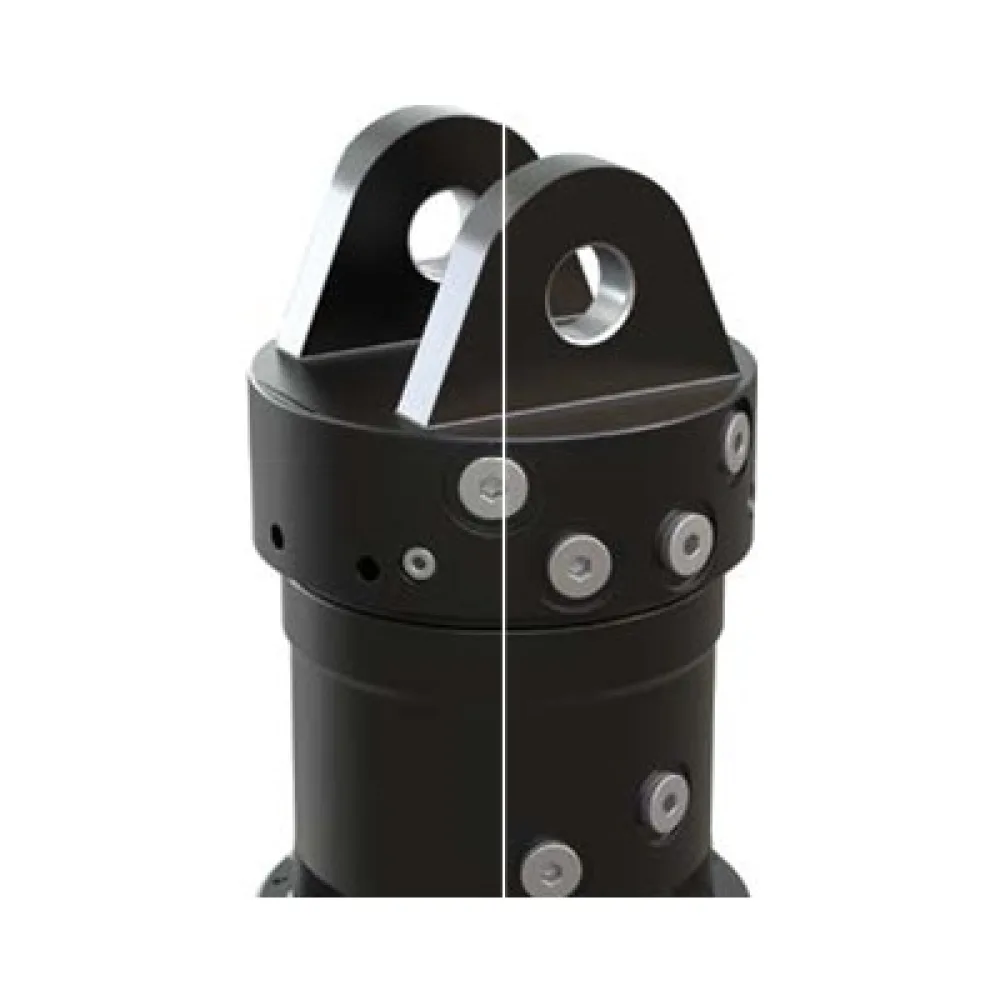 KINSHOFER rotator s prirubnicom i 4 uljna kanala za dizalicu 4,5–10 t (KM 04 F140-30-4, KM 06 F173-35-4, KM 10 F173-35-2/4)