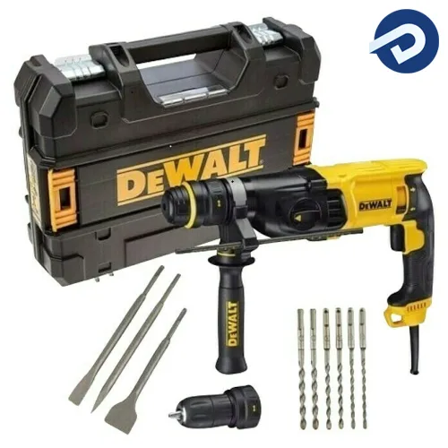 Dewalt bušači čekić D25144KP 3,0J 900W + pribor i glava