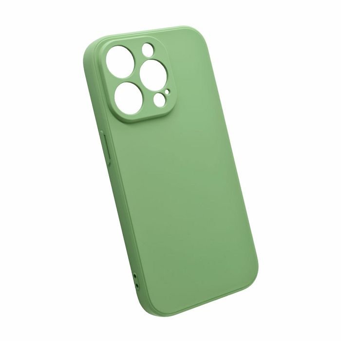 Maskica +CLASS silicone Edge za iPhone 15 Pro zelena