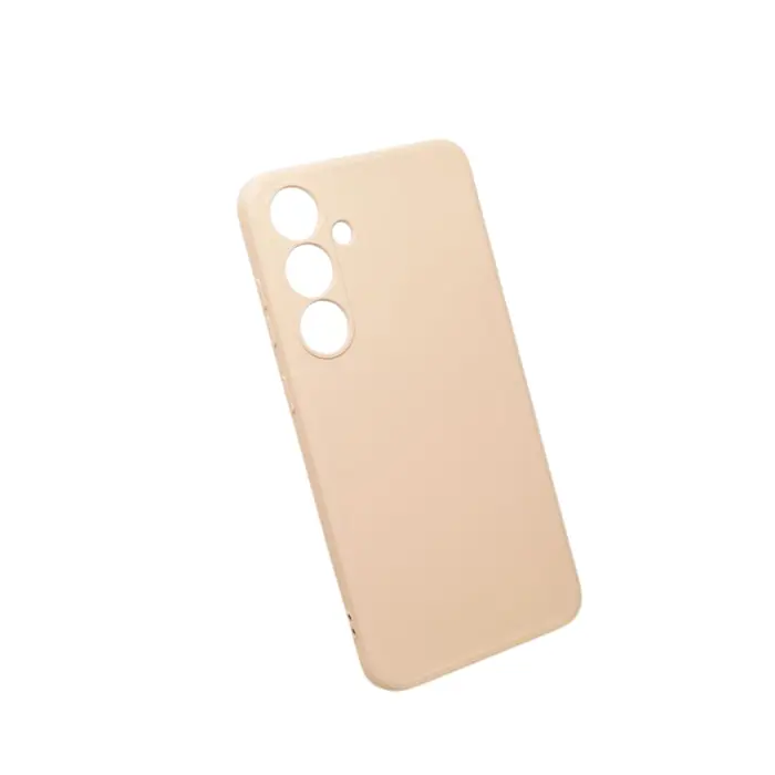 Maskica +CLASS silicone Edge za Samsung S25 fe, S731 breskva