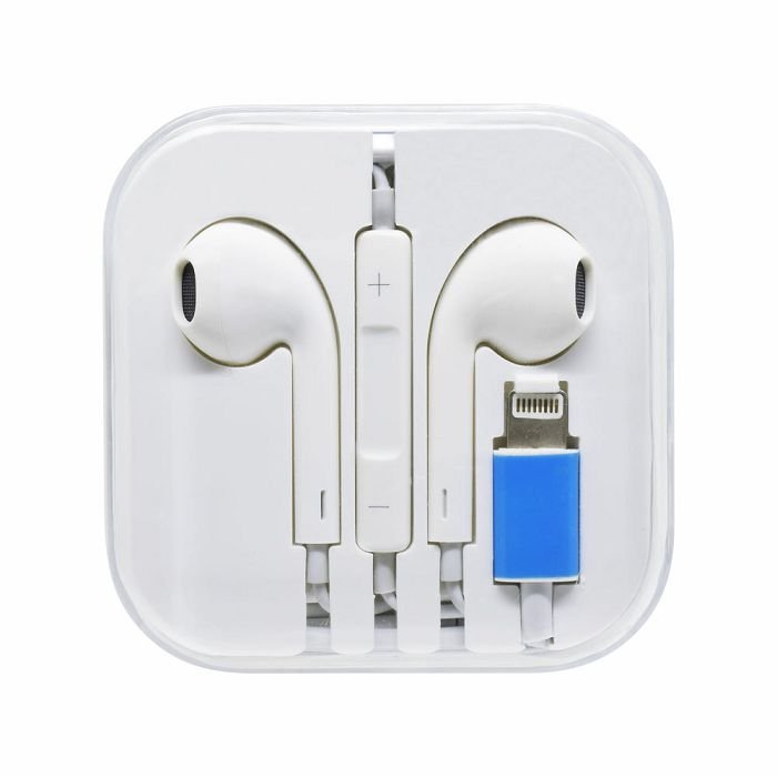 Hands free za iPhone Lightning bijele