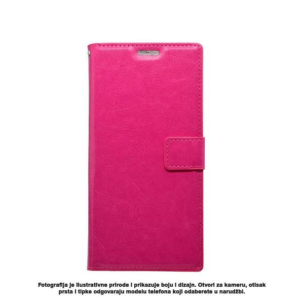 Torbica +CLASS Flip H leather za Samsung Note 20 Ultra roza