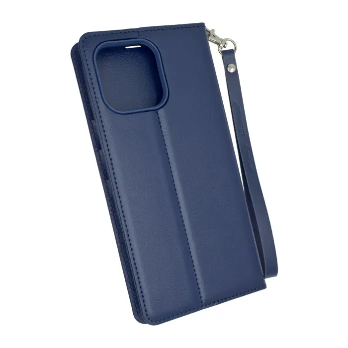 Torbica hanman Flip H za iPhone 16 Pro Max magnet plava