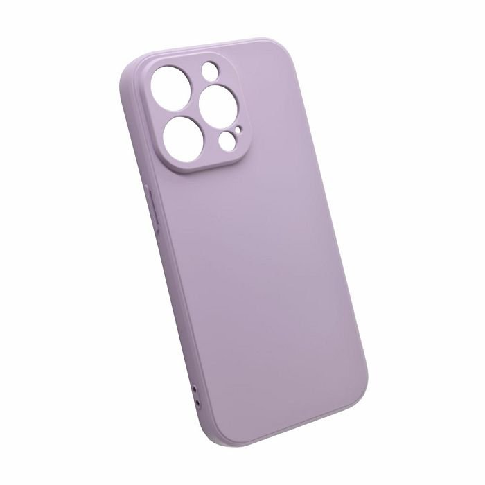 Maskica +CLASS silicone Edge za iPhone 15 Pro lila