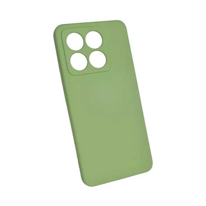 Maskica +CLASS silicone Edge za Xiaomi 14T zelena