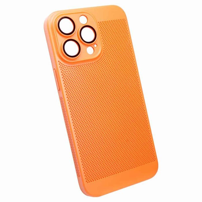 Maskica +CLASS net cover za iPhone 15 Pro Max narančasta