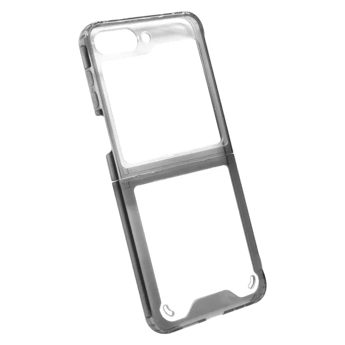 Maskica +CLASS TPU acrylic za Samsung Z Flip 6 F741B, Z Flip 7 fe F761B crna