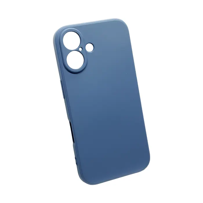 Maskica +CLASS silicone Edge za iPhone 16 tamno plava