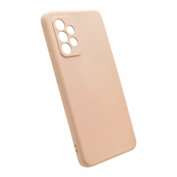 Maskica +CLASS silicone Edge za Samsung A52 5G A526 A52S 5G A526 breskva