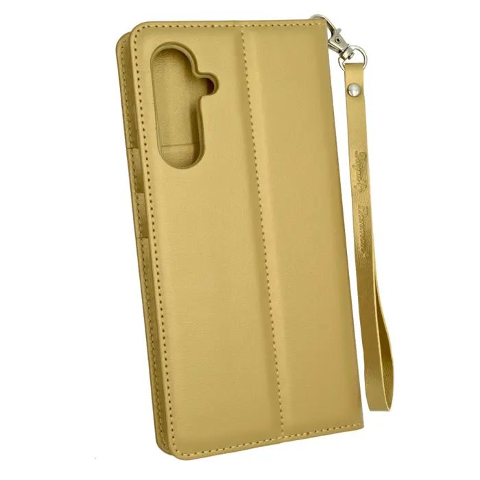 Torbica hanman Flip H za Samsung A16 5G, A166, A16 4G, A165 magnet zlatna