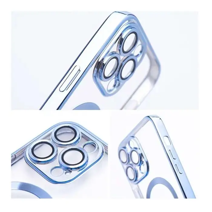 Maskica +CLASS MagSafe electro za iPhone 17 Pro, 18 Pro plava