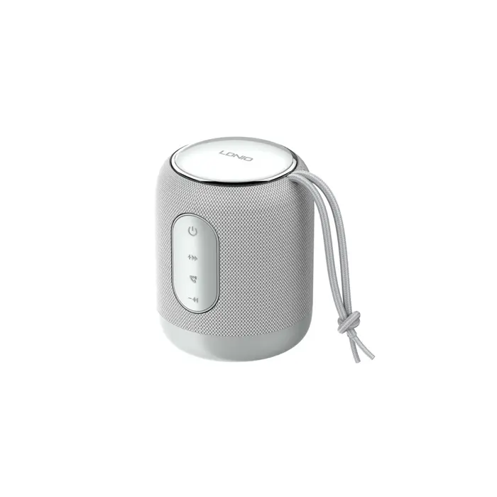 Zvučnik prijenosni bežični Bluetooth vodootporni 2000 mAh LDNIO BTS12 sivi