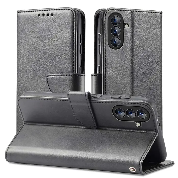 Torbica +CLASS Flip H za Samsung A17 5G, A176 magnetic crna
