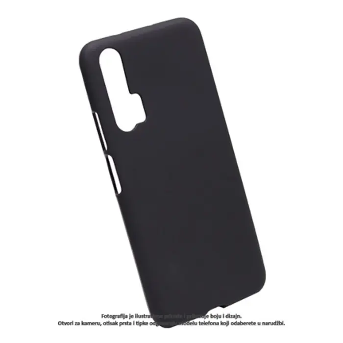 Maskica +CLASS TPU puding za Samsung S20 fe, G780F crna