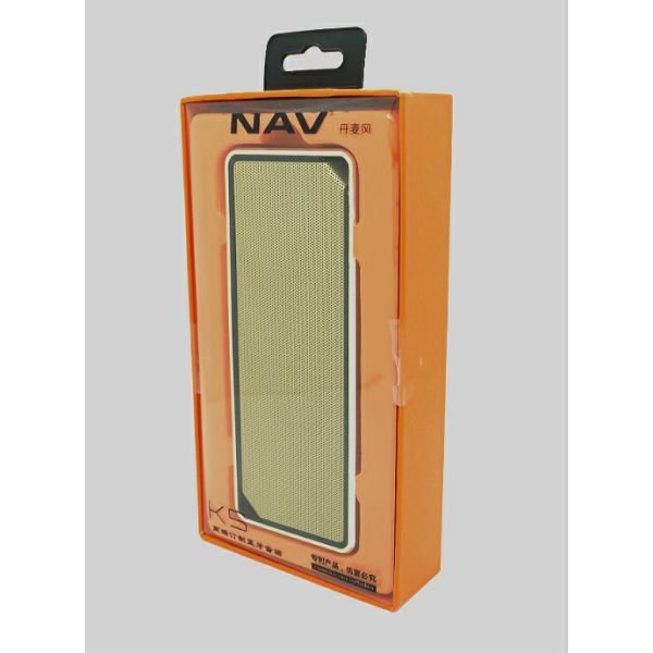 Zvučnik prijenosni bežični Bluetooth nav K5 zlatni