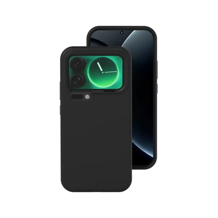 Maskica +CLASS silicone Edge za Xiaomi 17 Pro crna
