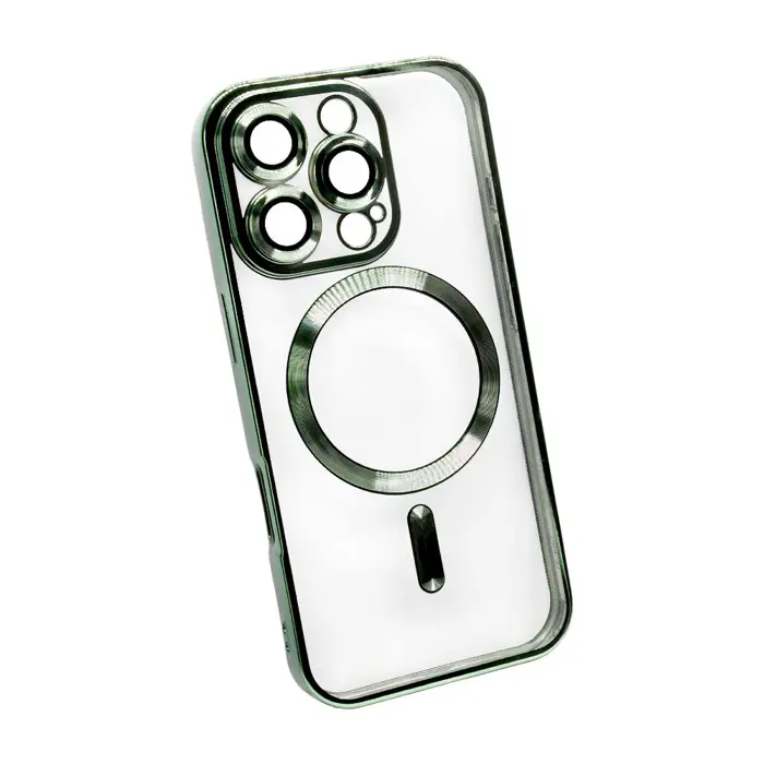 Maskica +CLASS MagSafe electro za iPhone 16 Pro Max zelena