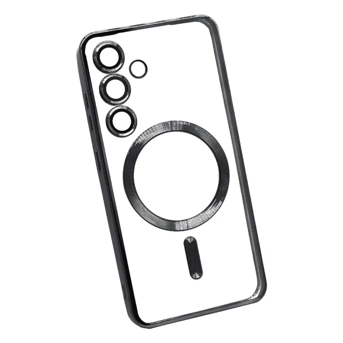 Maskica +CLASS MagSafe electro za Samsung S24, S921B, S25, S931B crna