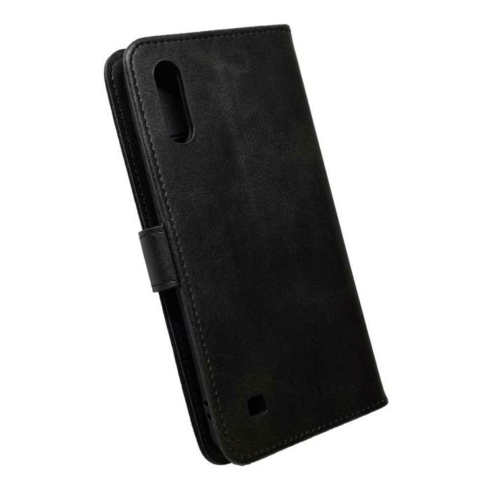 Torbica +CLASS Flip H classic za Samsung A10, A105F crna