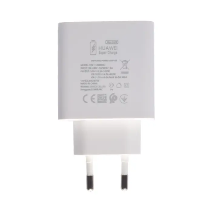 Kućni punjač za Honor HN-200500E05 E01 100W super ch + kabel tip C bijeli bulk