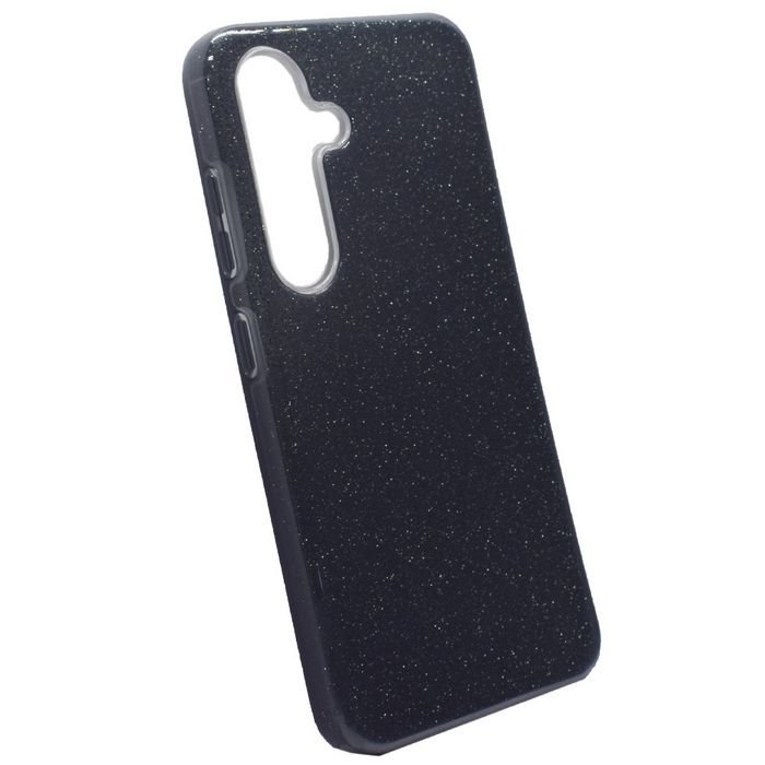Maskica +CLASS TPU glitter za Samsung S24 Plus, S926B, S25 Plus, S936 crna