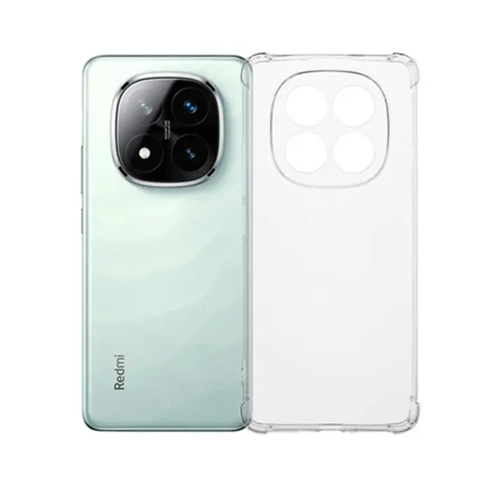 Maskica +CLASS TPU safe za Xiaomi Redmi Note 14 5G prozirna