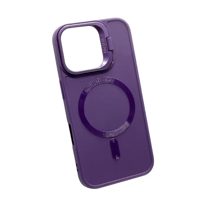 Maskica +CLASS MagSafe frame za iPhone 16 Plus ljubičasta