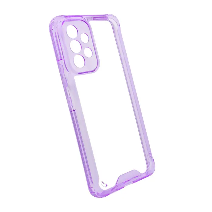 Maskica +CLASS TPU acrylic za Samsung A53 5G, A536 ljubičasta