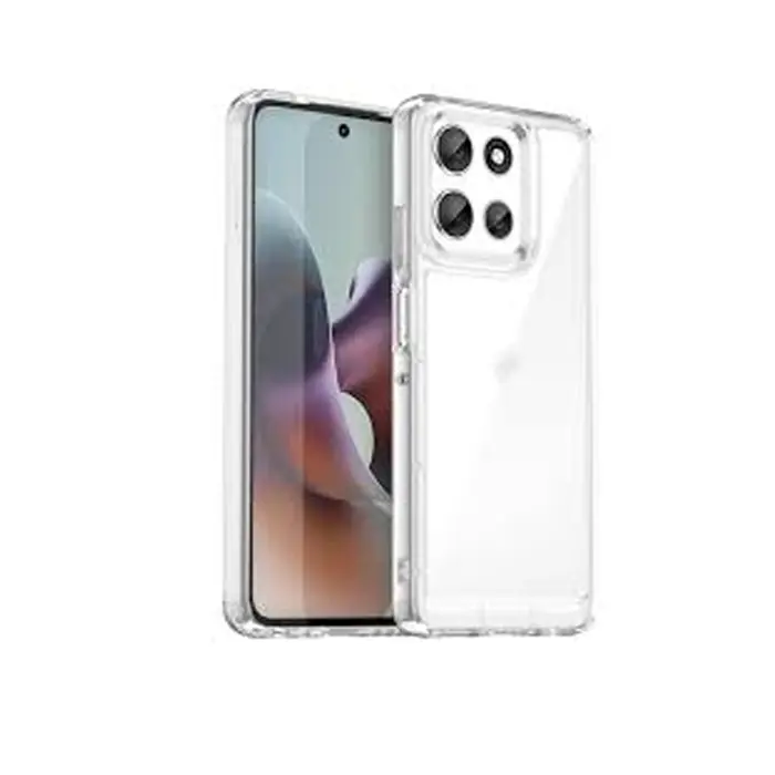Maskica +CLASS TPU acrylic za Motorolu Moto G56 prozirna