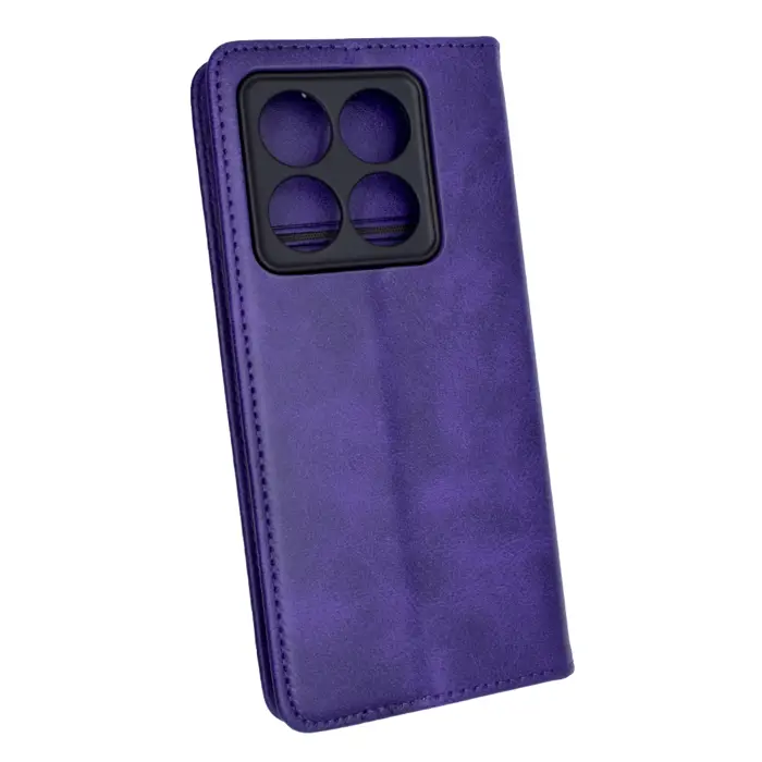 Torbica +CLASS Flip H za Xiaomi 14T Pro magnetic ljubičasta