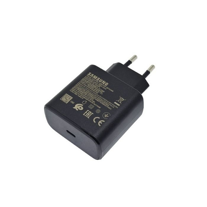 Kućni punjač original za Samsung EP-TA845EBE tip C PD 45W super fast crni bulk.