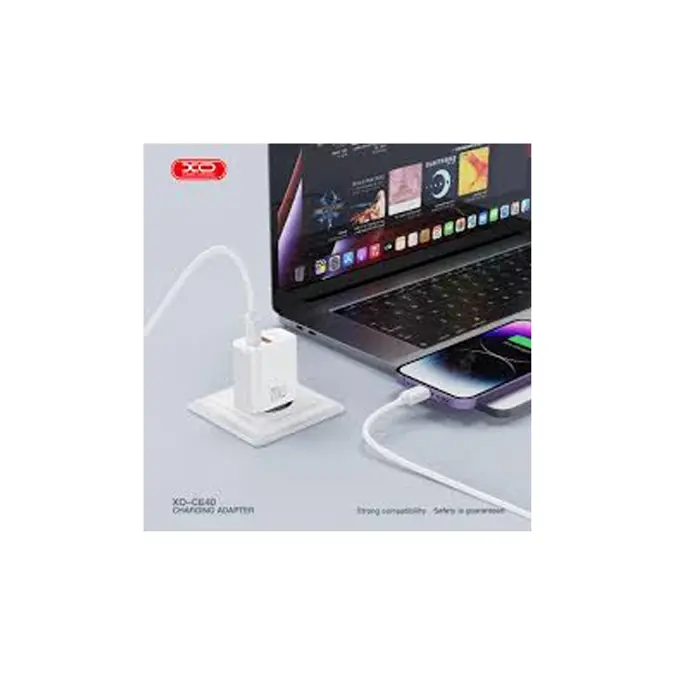 Kućni punjač XO CE41 type-C 30W USB-C fast tip C set