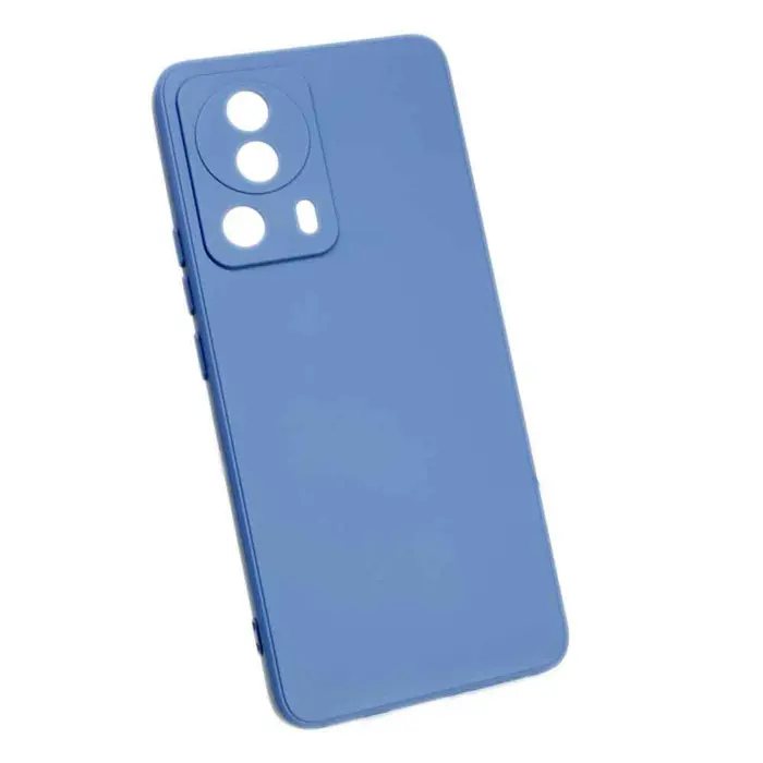 Maskica +CLASS silicone Edge za Xiaomi 13 Lite tamno plava