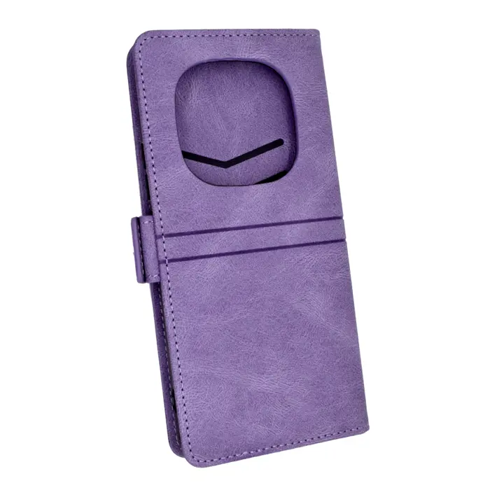 Torbica +CLASS Flip H line za Xiaomi Redmi Note 14 Pro 5G, Poco X7 ljubičasta