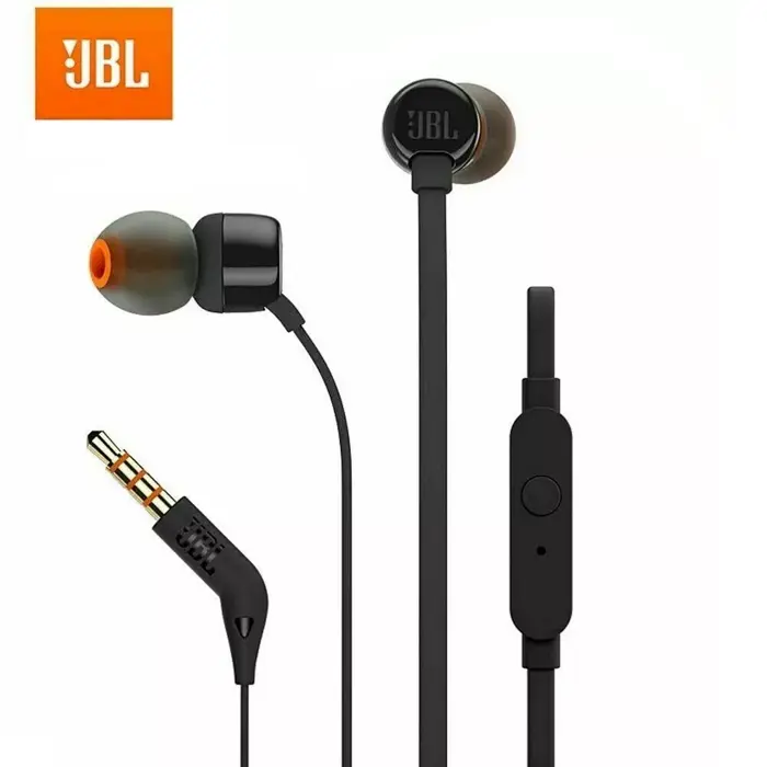 Slušalice JBL hands-free T110 3.5 mm crne blister